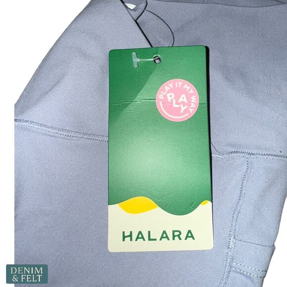 Halara Softlyzero Crossover Pocket 7/8 Leggings Light Gray Violet S NEW/NWT!! - Picture 14 of 14